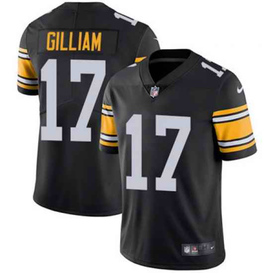 Nike Steelers #17 Joe Gilliam Black Alternate Mens Stitched NFL Vapor Untouchable Limited Jersey